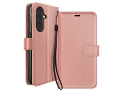 Capa Carteira Para Samsung Galaxy A27 Com Suporte Vídeo E Alça De Pulso