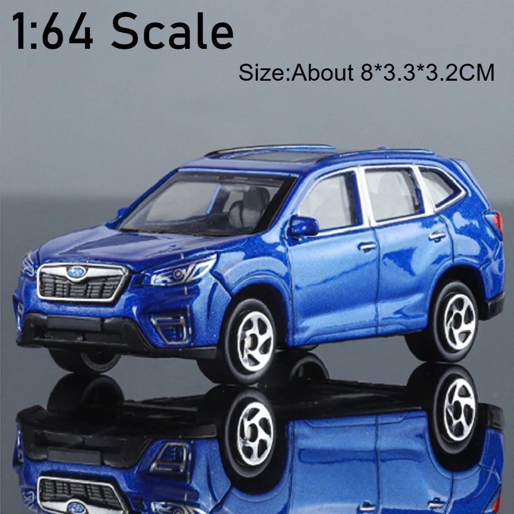 (azul Florestal) Escala 1:64 - Miniatura De Carro - Brinquedo - Colecionável - Presente