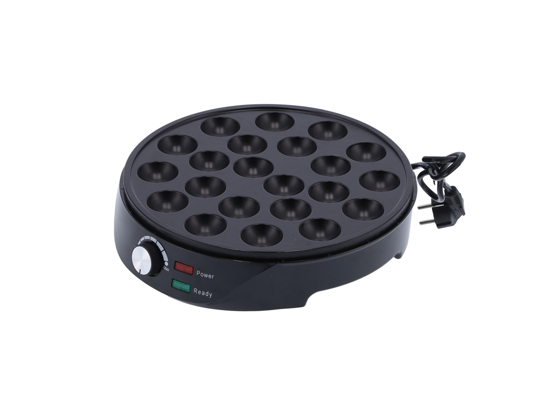 Laxiscreed Utensílio Takoyaki De 22 Furos Para Fritar, Frigideira Elétrica Mini E Antiaderente