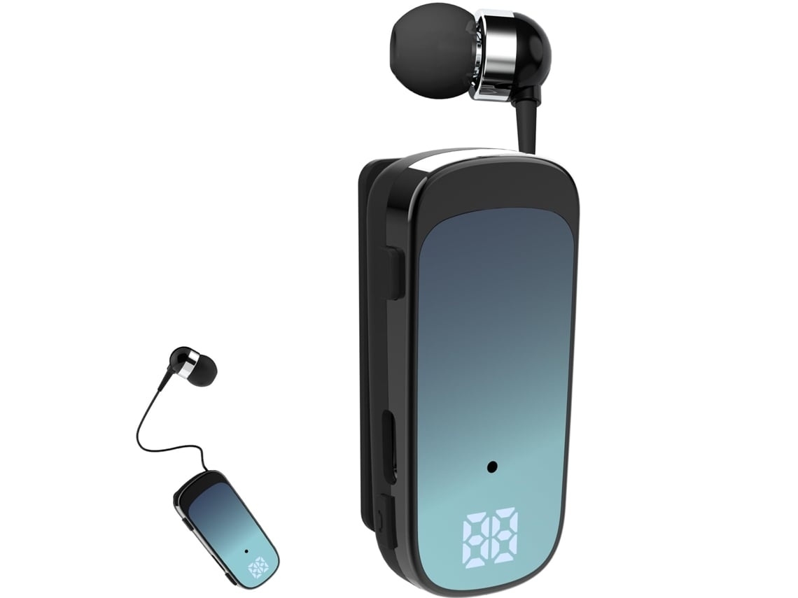 Auriculares Sem Fios Bluetooth Som Estéreo Cancelamento De Ruído Microfone Para Chamadas Display Led/lcd Lurelia