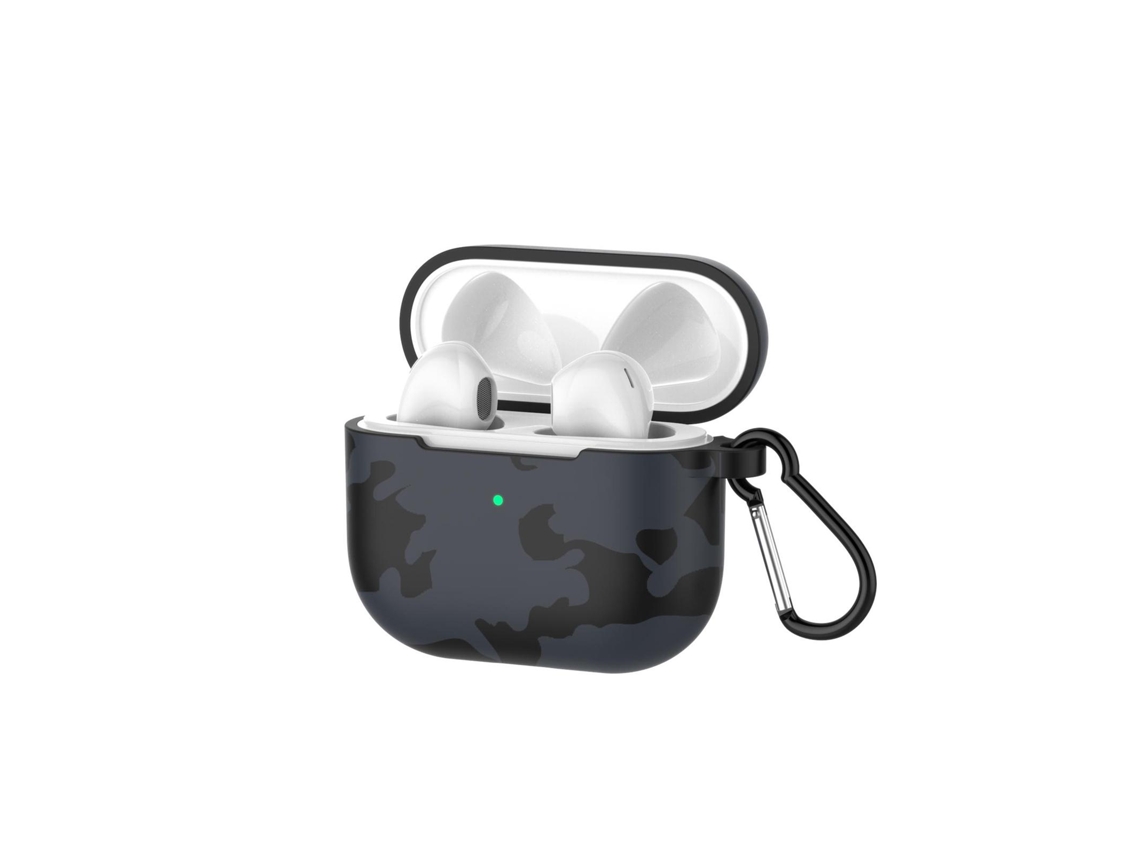 Cubierta De Silicona Compatible Para Fones De Ouvido 3 2021 Proteção Total Com Portaobjetos