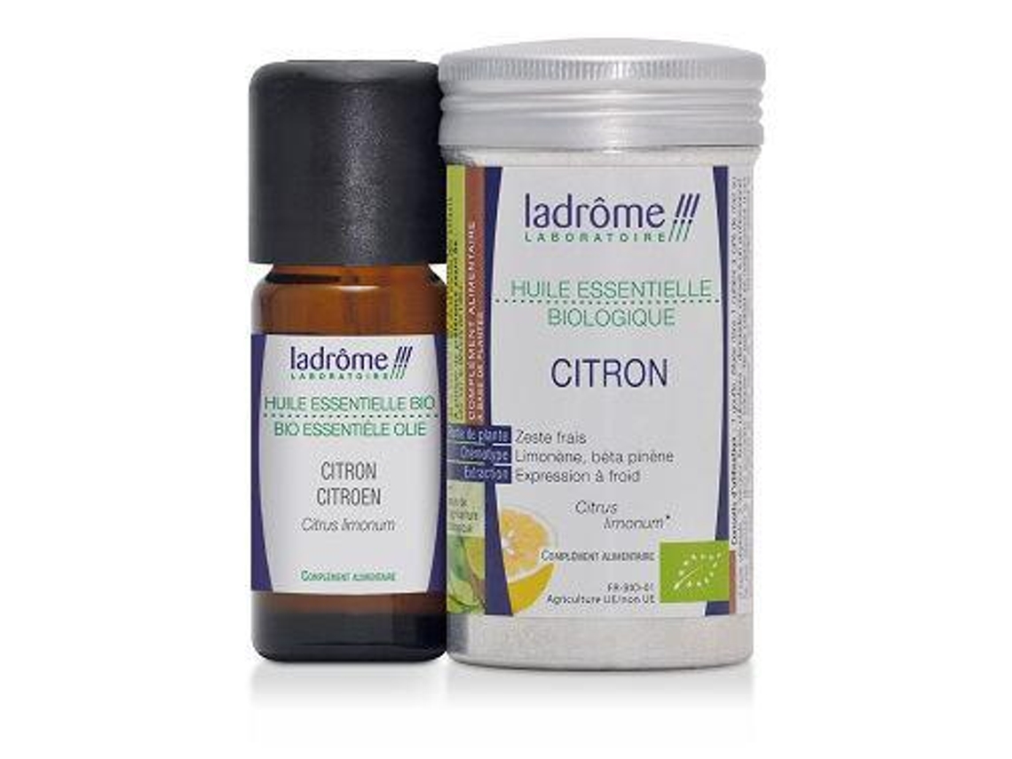 Ladrôme Bio Lemon Essential Oil, 10Ml 10 ml