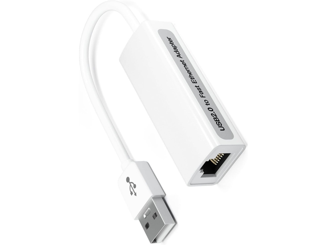 De Rede Usb 2.0 Para Rj45 10/100mbps Alta Velocidade. Conversor Usb-a
