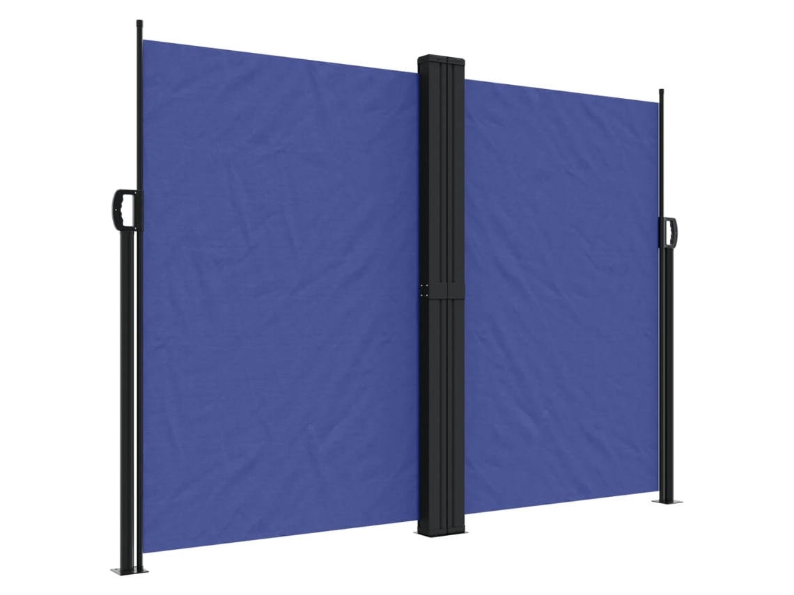 vidaXL Toldo lateral retrátil 180x1200 cm azul