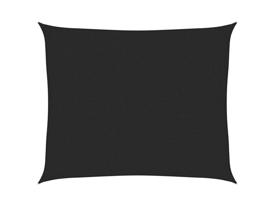 Para sol Estilo Vela 160 G/m² 2,5x3 M Pead Preto MAISON EXCLUSIVE