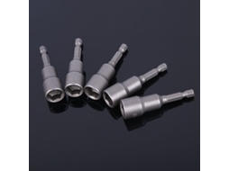 Soquete Magnético Trio Para Furadeira, E Adaptador De Chave Impacto 8 Mm (10 Peças) -aquaforge