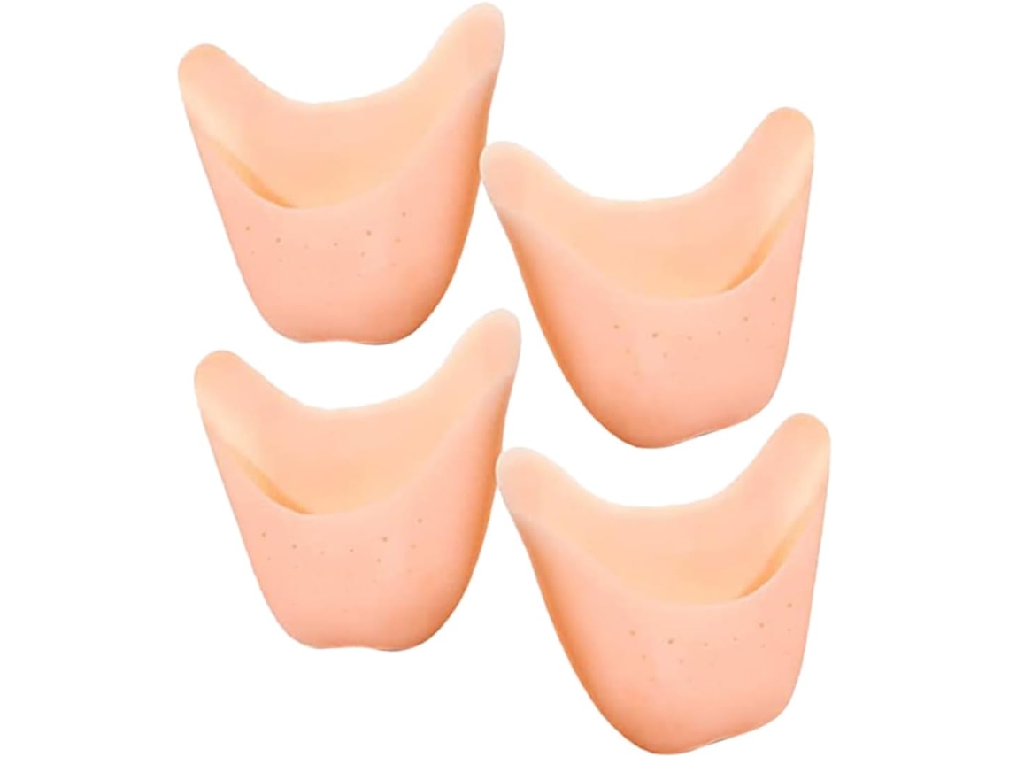 Protetores De Silicone Para Sapatilhas Ponta Partykindom, Para Proteção E Conforto Dos Dedos Durante Rotinas De Dança