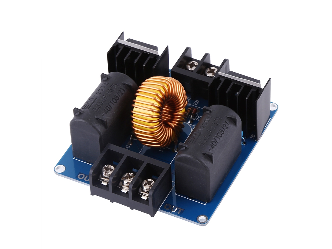Gerador De Bobina Zvs Laxiscreed Para 12 A 30v Dc Com Saída De Alta Voltagem Até 50khz