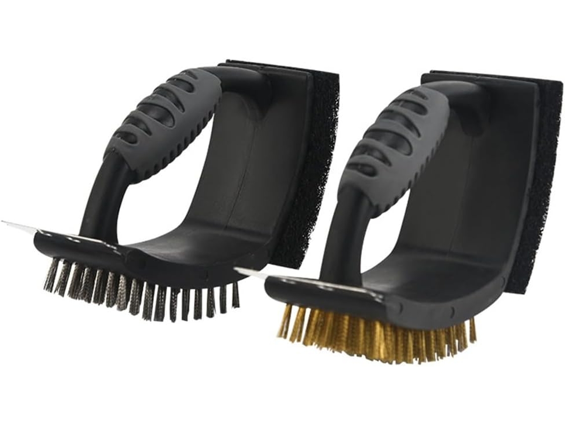 Escova de Limpeza para Grelha, com Raspador AQUAFORGE