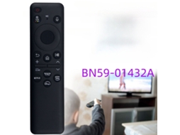 Comando de Tv para Samsung Bn59 01432a Alimentado por Bateria com Controlo de Voz XIAOMOYU