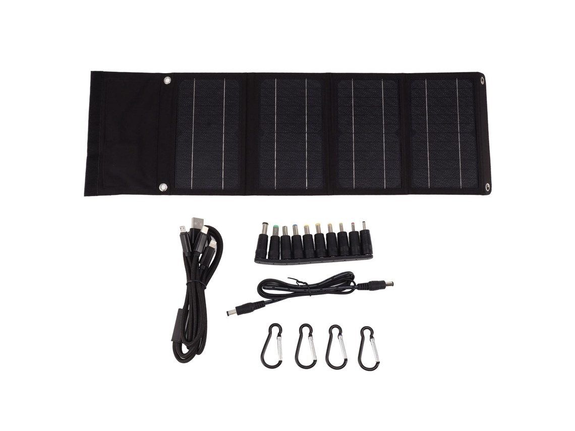 Painel Solar Dobrável De 20w Laxiscreed Em Silício Monocristalino, Portátil E Eficiente Para Energia Fotovoltaica
