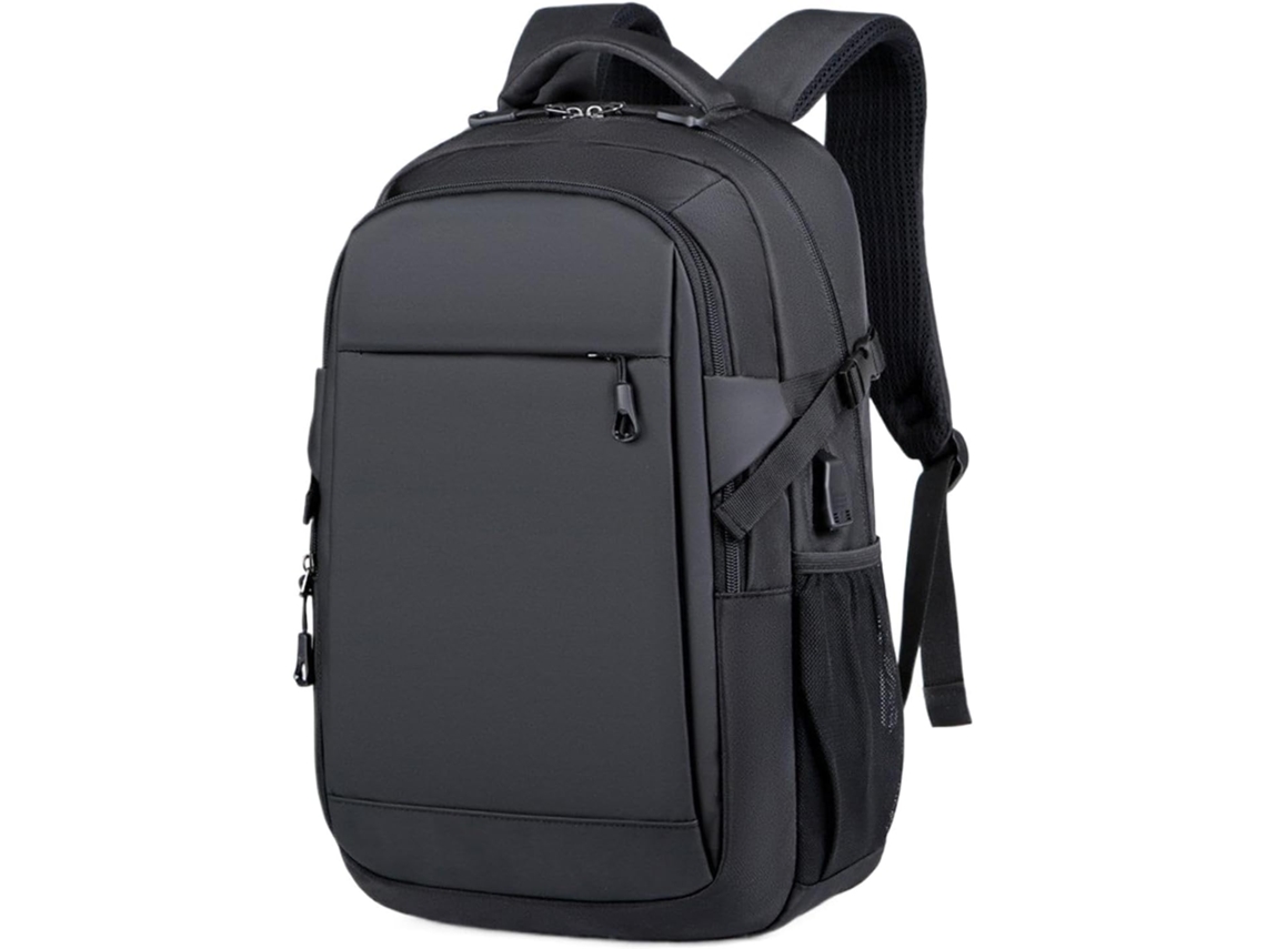 Mochila Para Computador, Grande Capacidade Para Laptop De 15 Polegadas, Tecido Oxford Com Usb.
