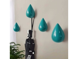 Cabides Elegantes Em Formato De Gota, Design Requintado Para Decoração De Casa - Madeira De Faia Resistente