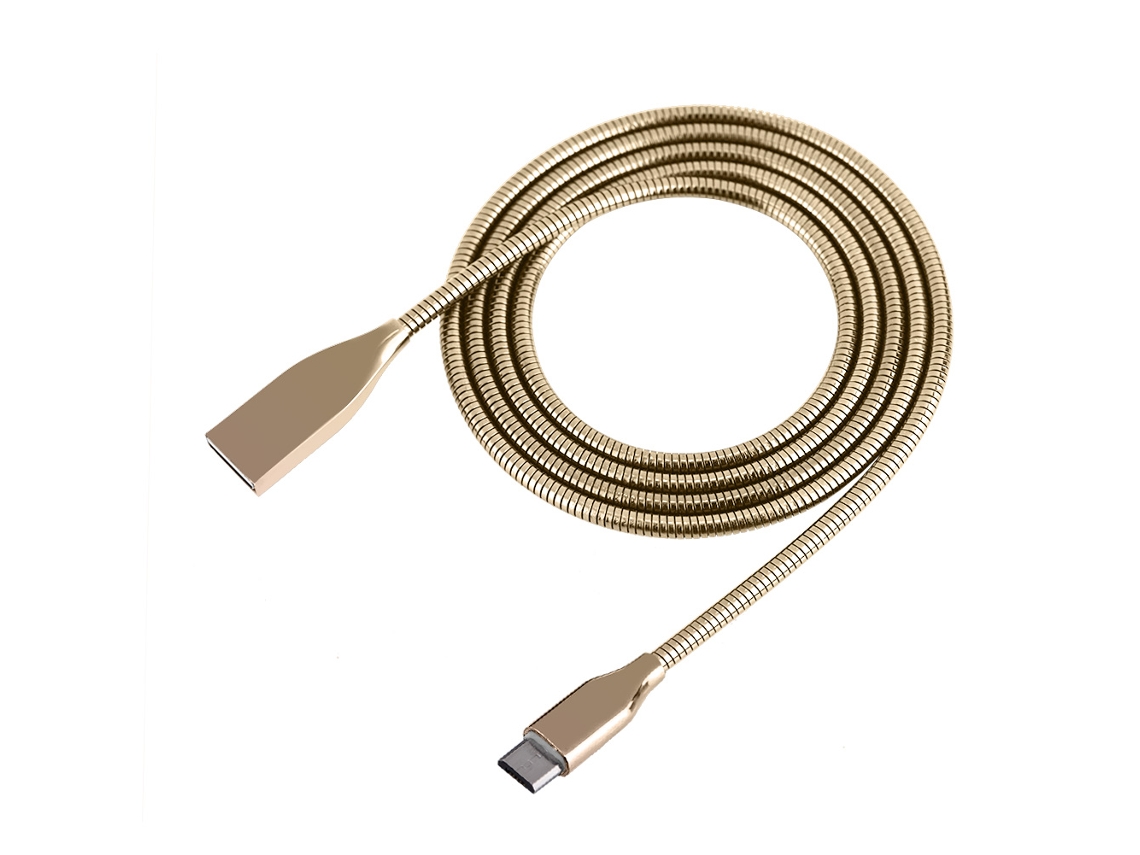 Cabo de Dados LAXISCREED Micro Usb 1m Ouro