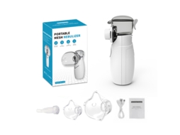 Nebulizador Ultrassónico Portátil com Bocal e Máscara Adequado para Crianças e Adultos XIAOMOYU