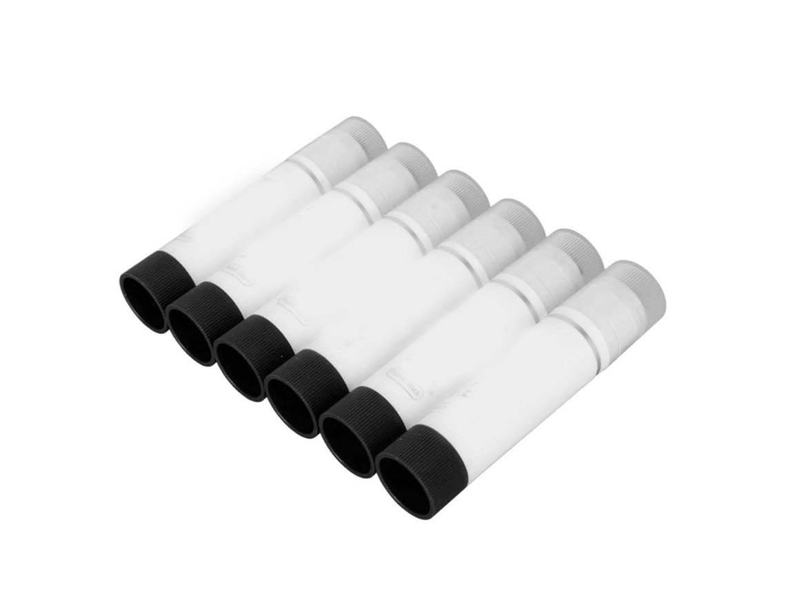 6 Pcs Pincéis De Pintura De Secagem Rápida Laváveis, Cores Vibrantes E Puras, Fáceis De Usar Para Colorir E Desenhar, Preto