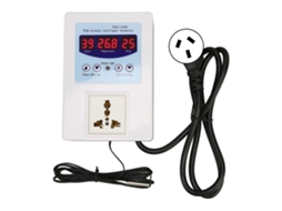 Controlador digital de temperatura LED impermeable plug and play acuarios cría peces 110-240V australiano