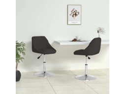 Vidaxl Cadeiras De Jantar 2 Pcs Couro Artificial Preto