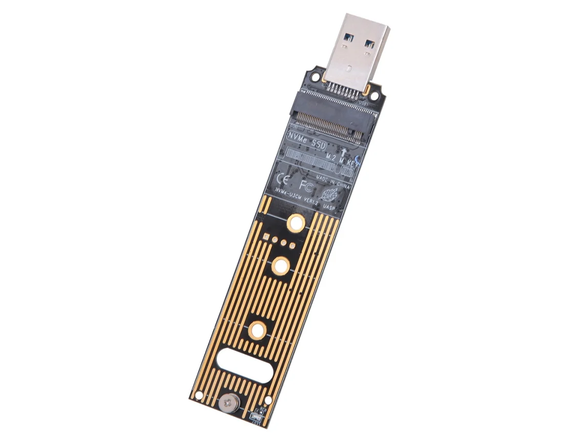 Adaptador Nvme M2 Para Usb3.1/3.0: Placa Conversora De Ssd Para Disco Rígido
