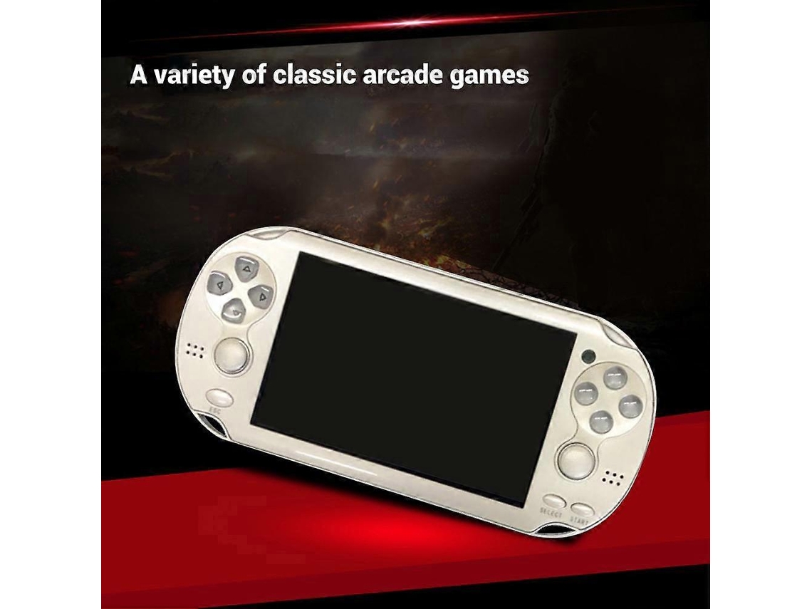 Console De Jogos Clássico, Tela Hd De 4,3 Polegadas, Console De Jogos Retrô Portátil Com 3.000 Jogos Integrados E Dois Botões De Joystick. Ly Ebike