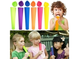 Molde De Helado De Silicona, Hacepaletas Bpa Free, Conjunto De Moldes Para Paletas Diy
