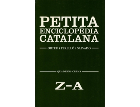 Livro Petita Enciclopèdia Catalana de Francesc Orteu Guiu (Catalão)