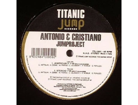 Vinil Jumproject, Antonio Cristiano Titanic Jump