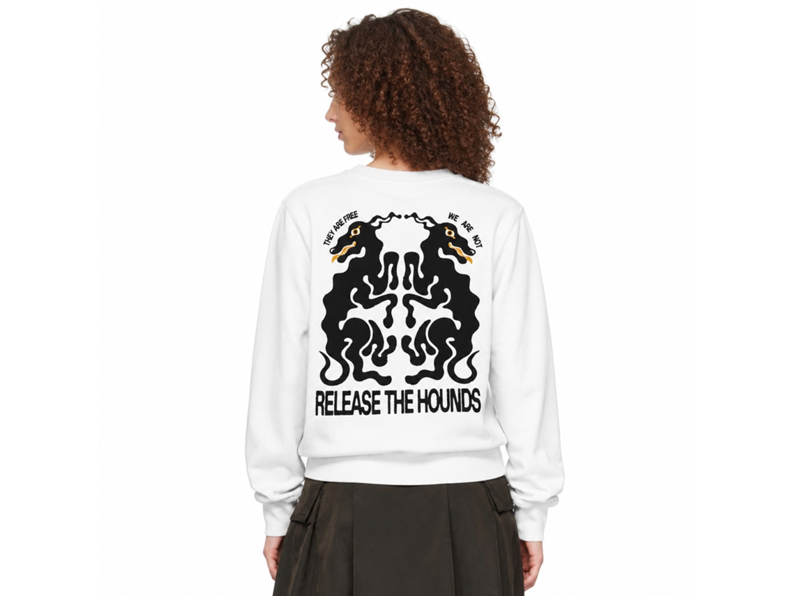 Rockinstone Hounds Pod Classic Sweatshirtdouble-sided Print Unique Designer Style