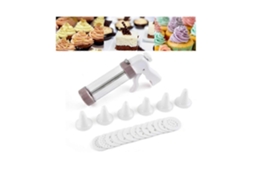 Pistola De Enquadramento Creme Com Prensa De Biscoitos, 2025 Novo Conjunto De Prensa De Biscoitos Para Cozimento Nostalgia88