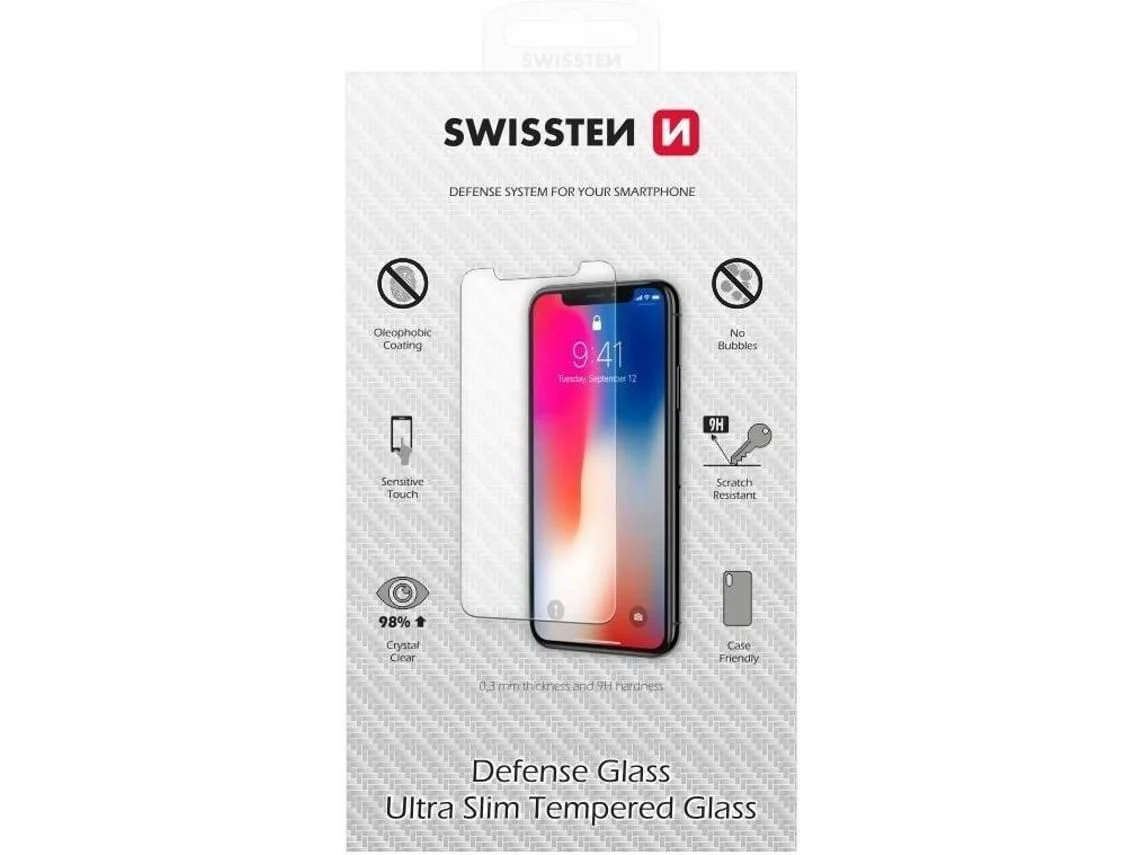 Pelicula de Vidro SWISSTEN iPhone 13 (Outlet Caixa Aberta)