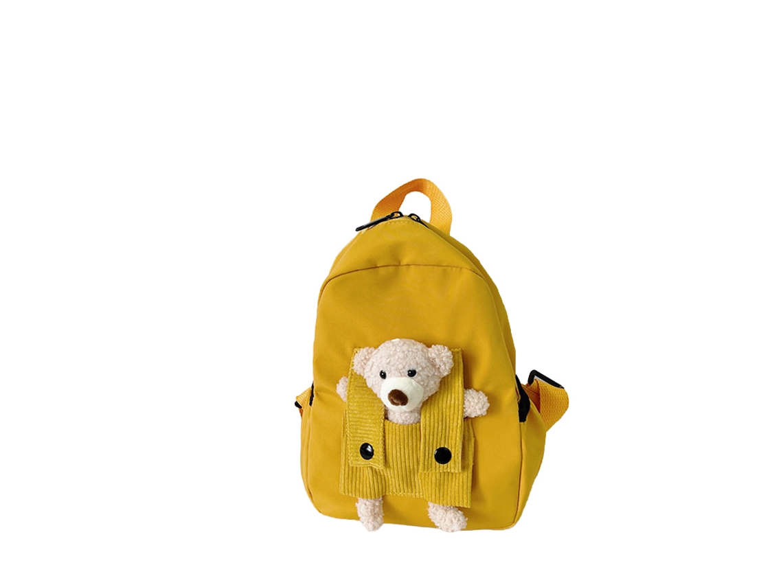 Laxiscreed Mochila Infantil Estampada De Urso - Leve E Prática Para Crianças E Escolares