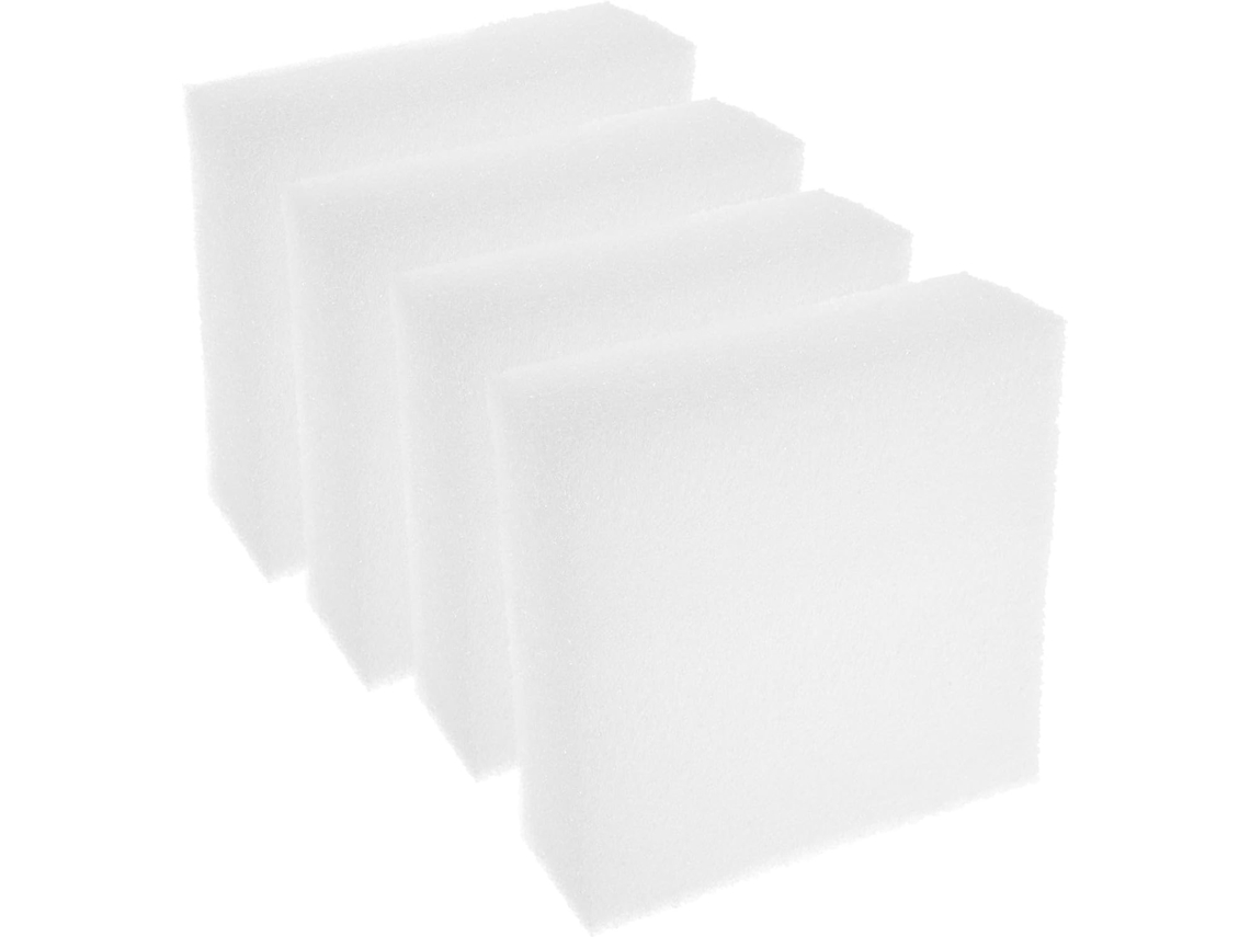 Lote 4 Placas Mousse Epe Blanches, Déchirables Main Résistantes Aux Chocs, Inserts D'emballage Reutilizables