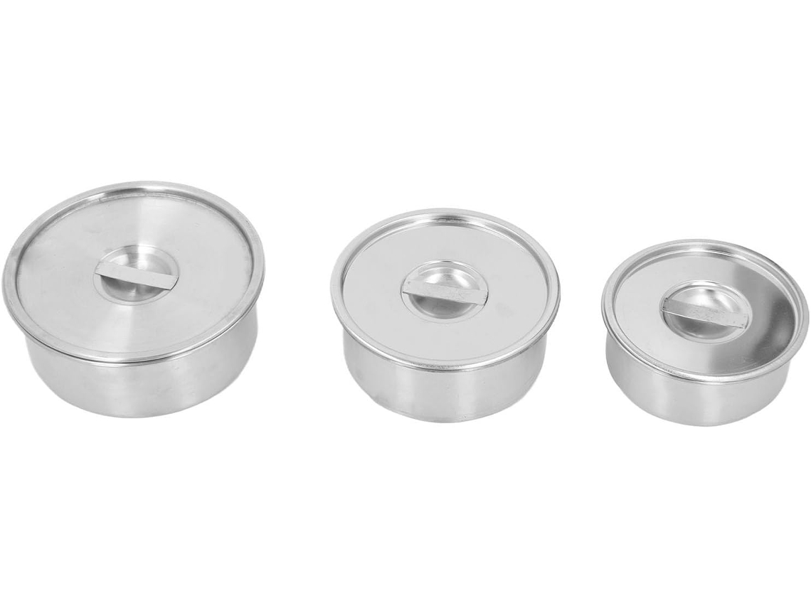 Conjunto De Tigelas De Metal Em Aço Inoxidável 304, Tigelas Resistentes Ao Calor E Que Caem, Tigela Gokoco