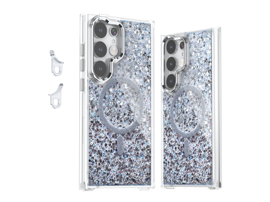 Suporte Magnético Anti-queda Para Capa De Celular Samsung Drop Gluecinza-s24plus