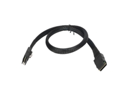 Aetheria cabo Mini Sas Sff 8087 de 0.5m para Servidor com Velocidade 12gbps e Blindagem de Alumínio