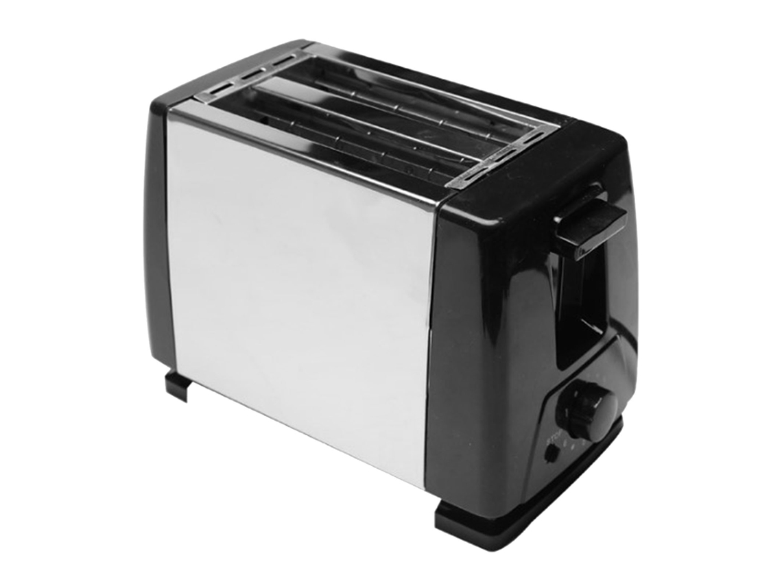 Torradeira Preta De 2 Fatias Com Ranhuras Extralargas, Sanduicheira Totalmente Automática, Máquina De Café Da Manhã Multifuncional, 220v(ue)