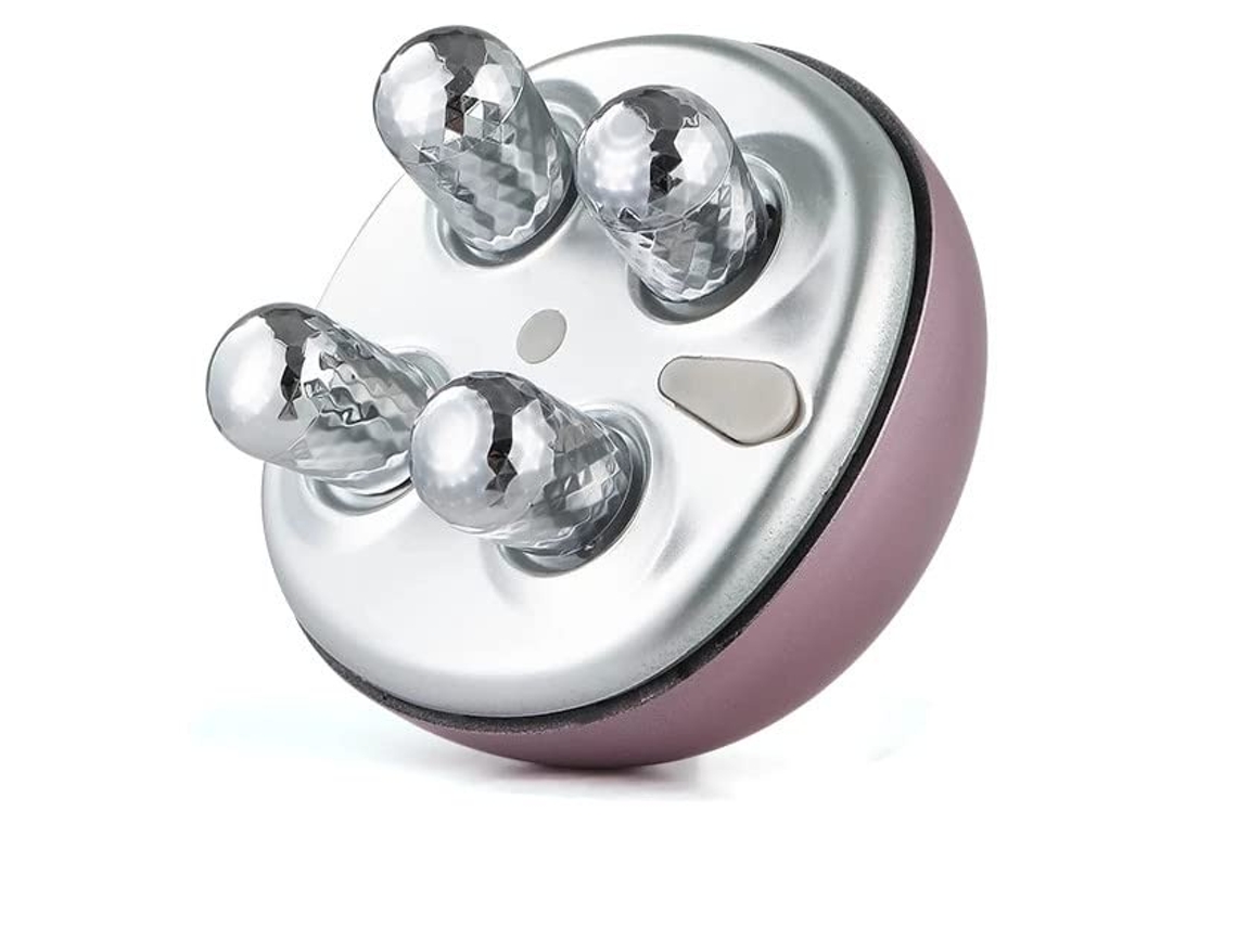 Rolo 3d Microcorrente Para Lifting, Firmeza E Anti-rugas - Rosa