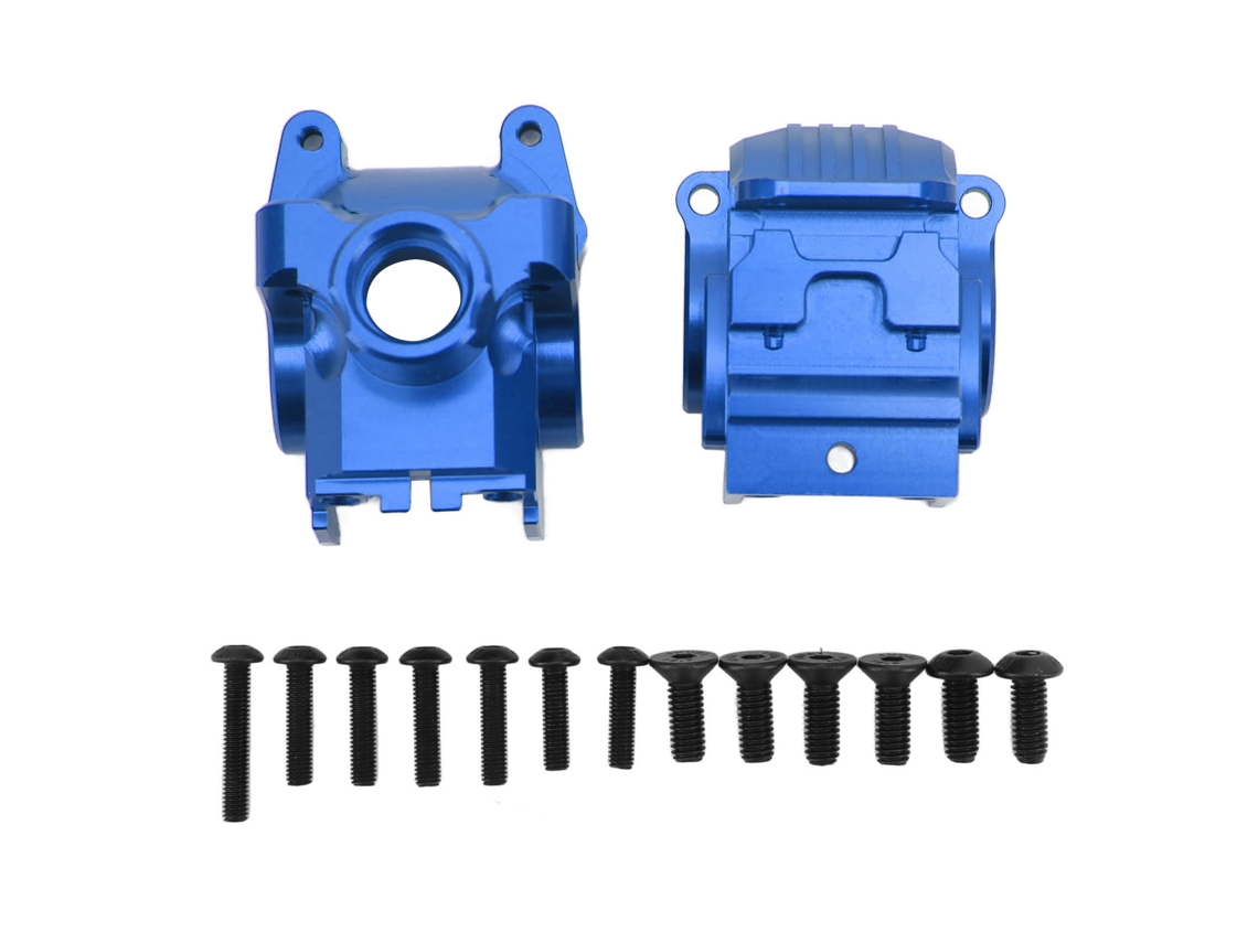 Mali cubo Diferencial da Caixa de Engrenagens Dianteira 6881 em Alumínio para Traxxas Rustler Hoss Slash Stampede 4wd Azul Escuro