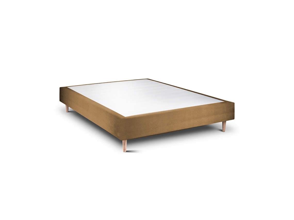 Sommier Rígido 20 Milano  Tabac Pés Cônicos 200 X 150 Cm Altura 35 Cm Indream