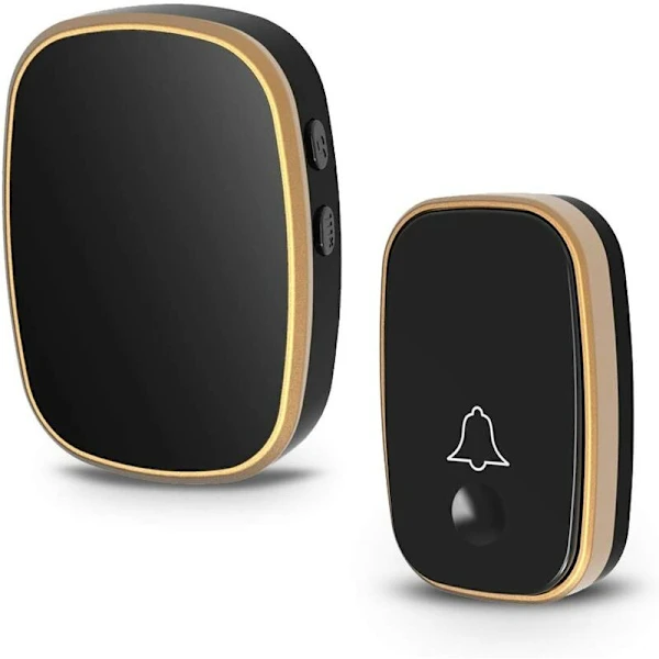 Campainha Sem Fio /ea/, Alcance De 300 Metros, Volume Alto Com 4 Níveis E Campainha Silenciosa Com Led Piscante. Brilvibera