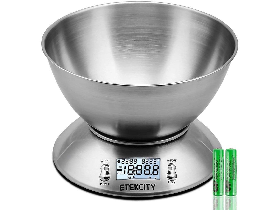 Balança Digital Para Café E Cozinha, Capacidade E Precisão 5 Kg, Temporizador Integrado, Para Uso Doméstico, Cozinha, Estudo E Organização Diária