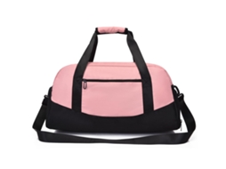 Bolsa de Ginástica para Mulheres e Homens, Viagem com Compartimento Sapatos Bolso Impermeável, Viagem, Esportiva, Cabine, Pernoite AQUAFORGE (rosa)