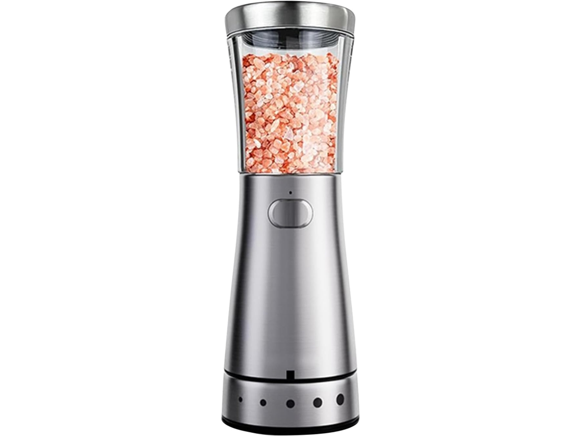 Moedor De Pimenta Elétrico Em Aço Inoxidável Com 5 Velocidades Ajustáveis Ideal Para Casa, Dormitó Gokoco