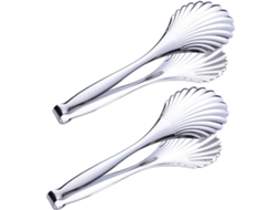 Conjunto De 2-presilhas Cabelo Em Aço Inoxidável Presilha Para Bife, Presilha Para Espátula, Presilha Para Grelha