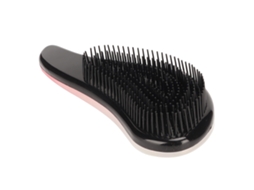 2026 cepillo Desenredante para Cabelo Cacheado e Liso com Massagem Degradê Rosa Branco