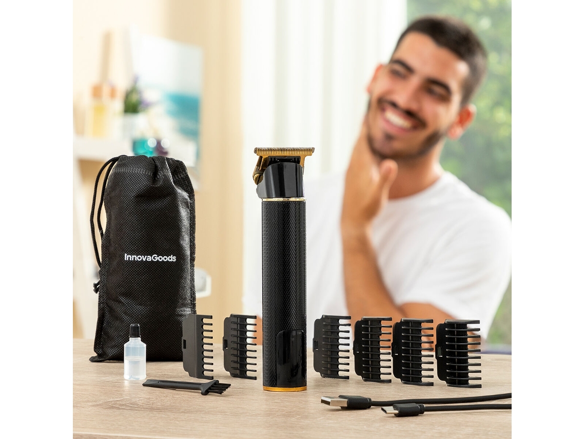 M quina Profissional INNOVAGOODS para Cortar Cabelo Recarreg vel
