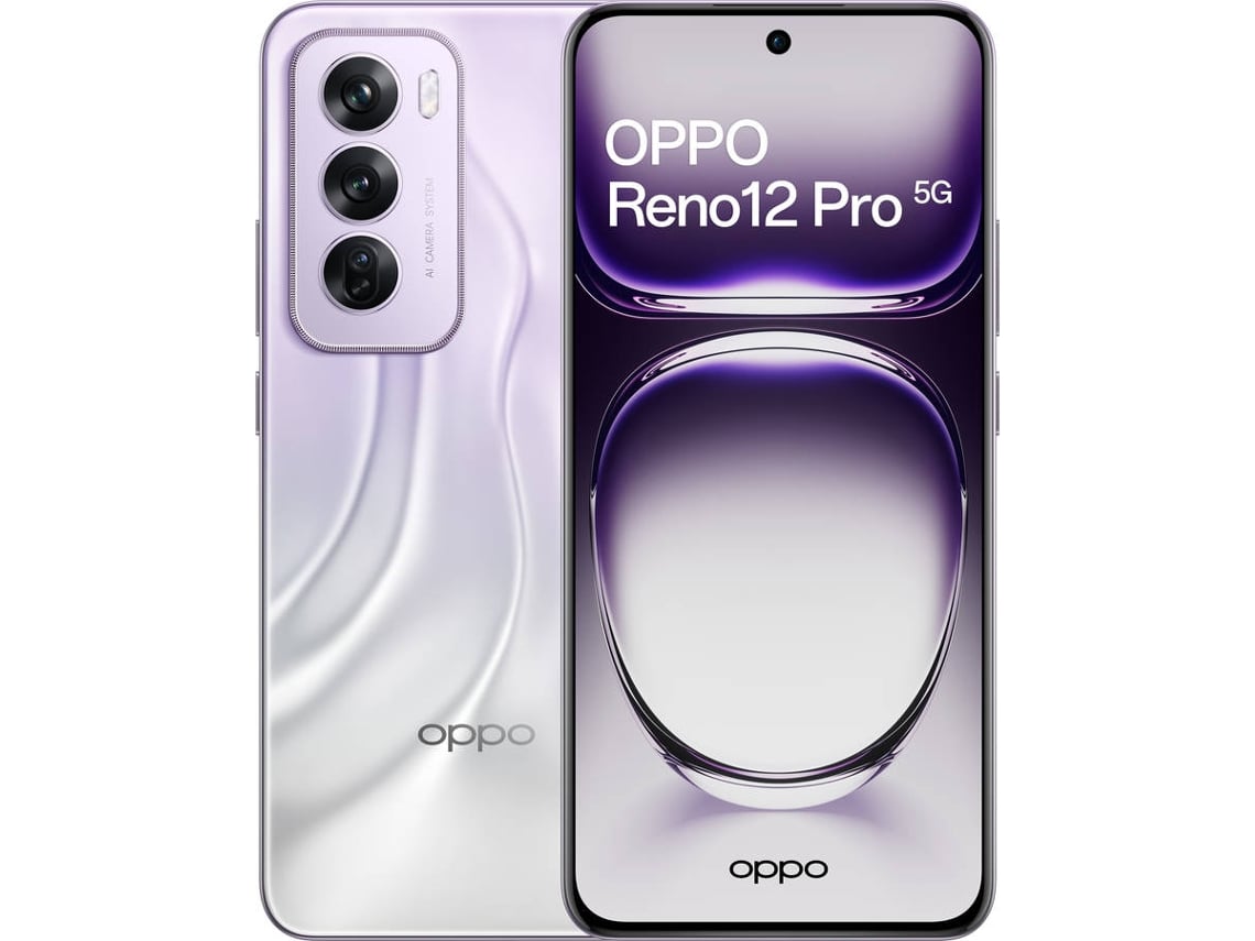 Smartphone OPPO Reno 12 Pro 5G (6.7'' - 12 GB - 512 GB - Prateado)