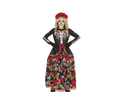 Fato de Menina GUIRCA Catrina Com Saia Comprida Estampada  (5-6 anos)