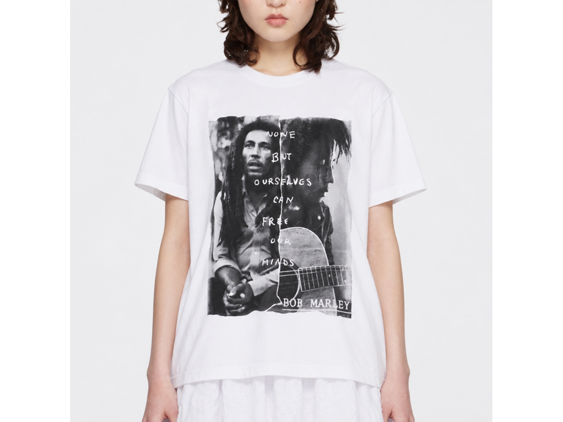 Bob Marley Free Our Mind T-shirt Unisex Adults Size:xl