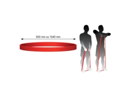 Faixa de Resistência 1 M X 32 Mm X 4,5 Mm